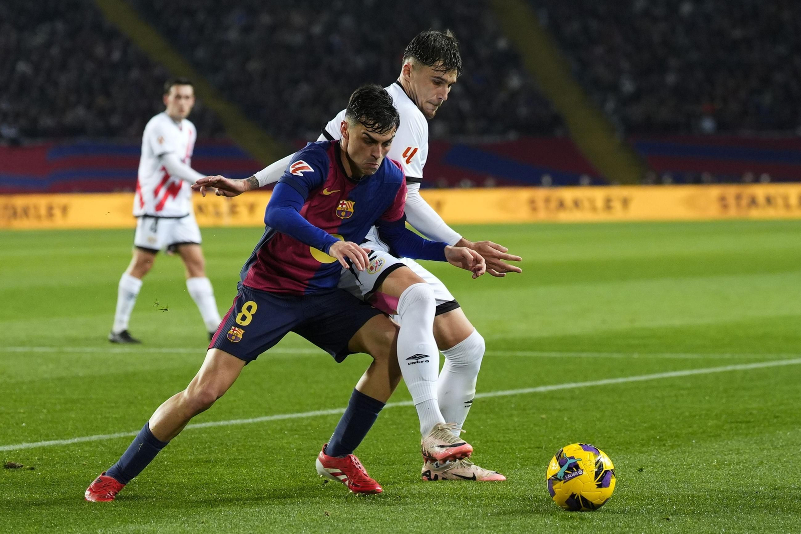 Las fotos del polémico Barcelona - Rayo Vallecano