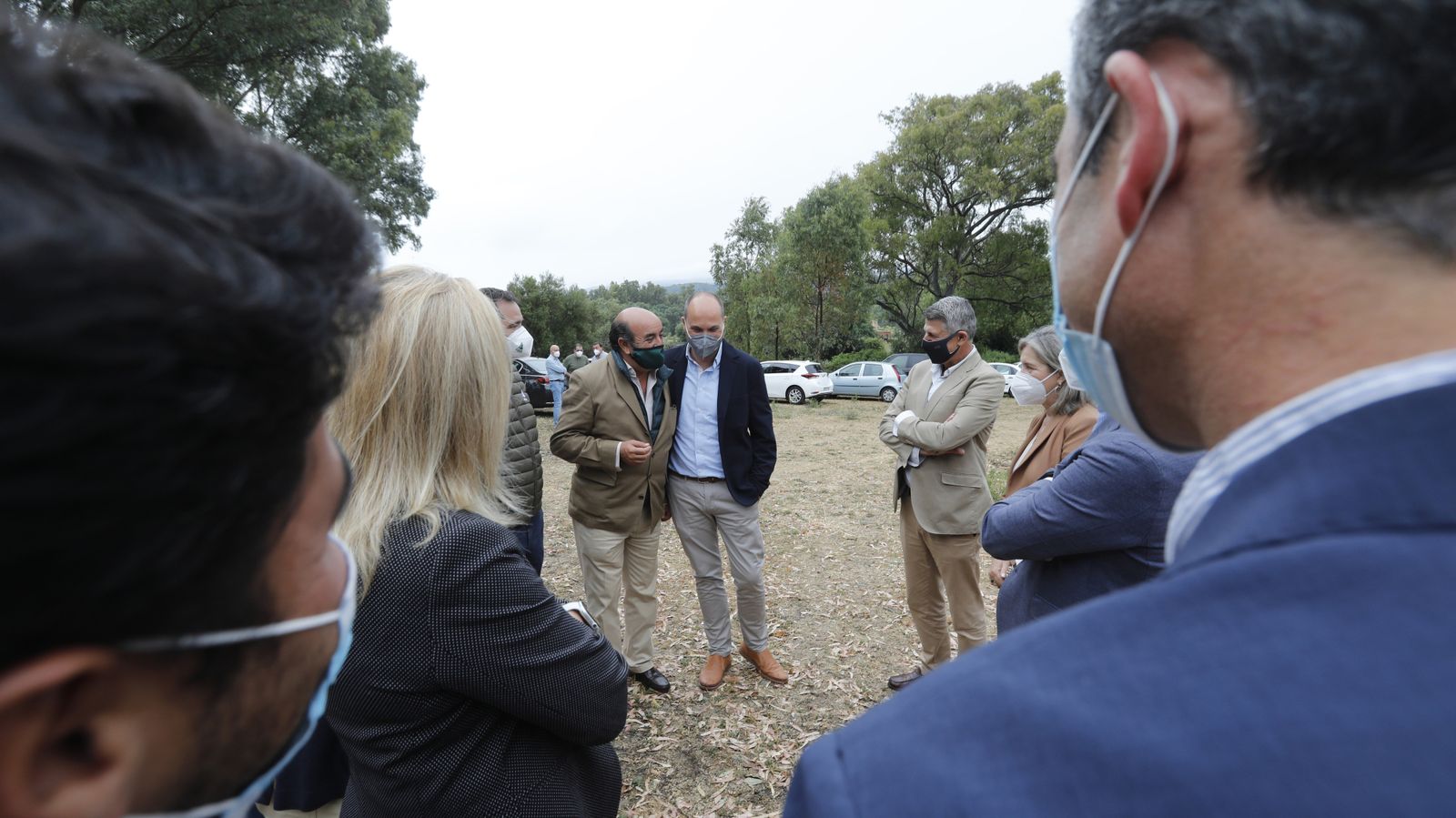 Las fotos del centro de carga de ganado vacuno en Los Barrios