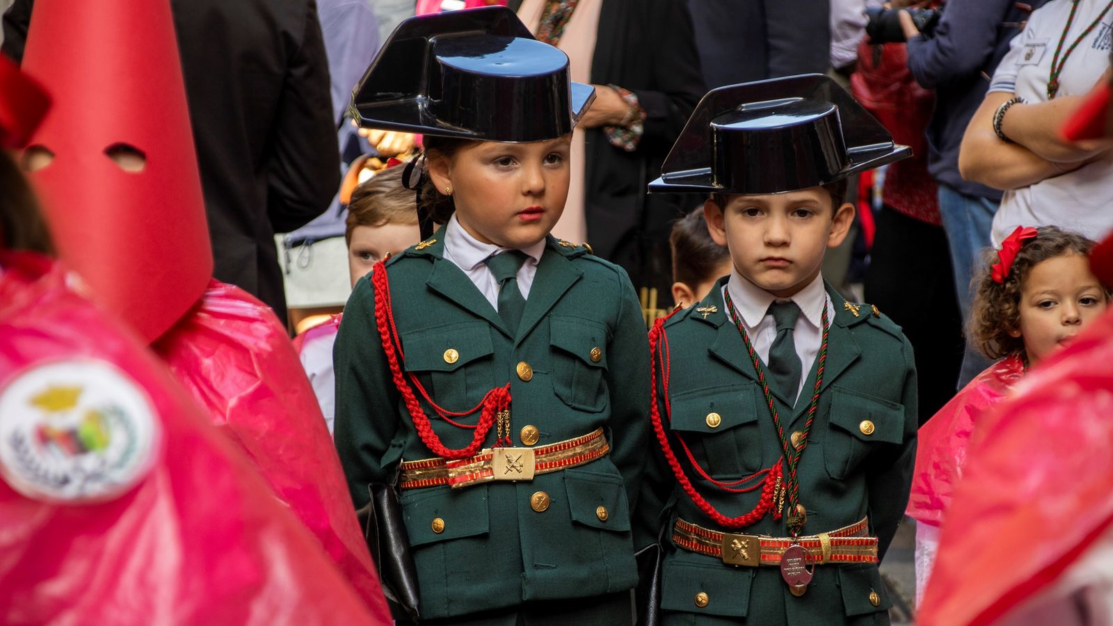A la procesión no le ha faltado detalle.