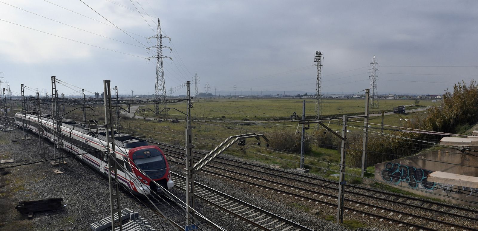Una vista de los terrenos, en los que está previsto que la actividad del área logística se inicie en 2023.