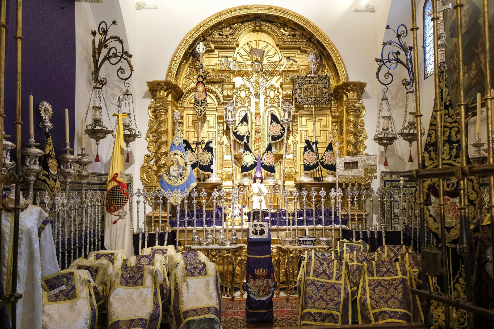 Las imágenes de la Hdad. de la Exaltación de Sevilla Semana Santa 2024