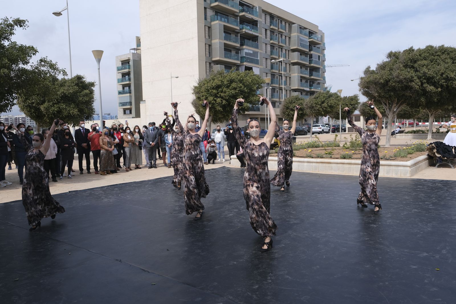 Fotogalería colocación primera piedra Conservatorio Profesional de Danza 'Kina Jiménez' de Almería
