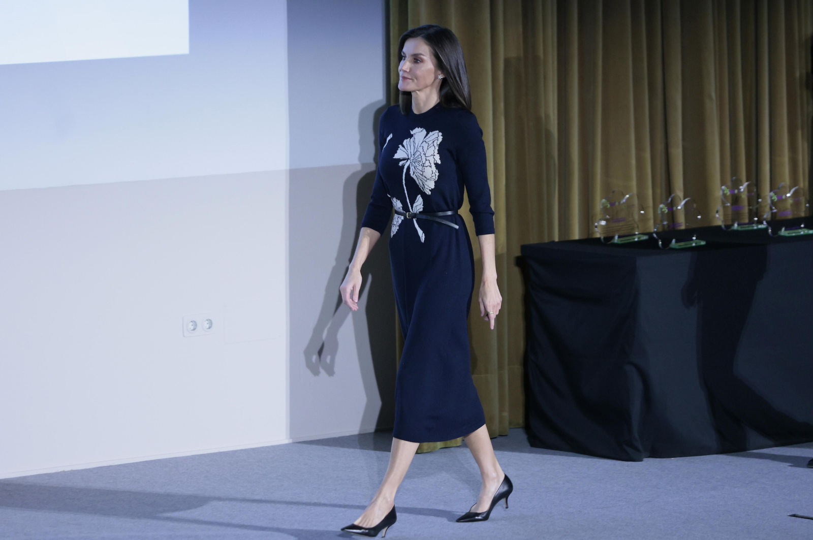 Las imágenes de la reina Leticia en el congreso de enfermedades raras