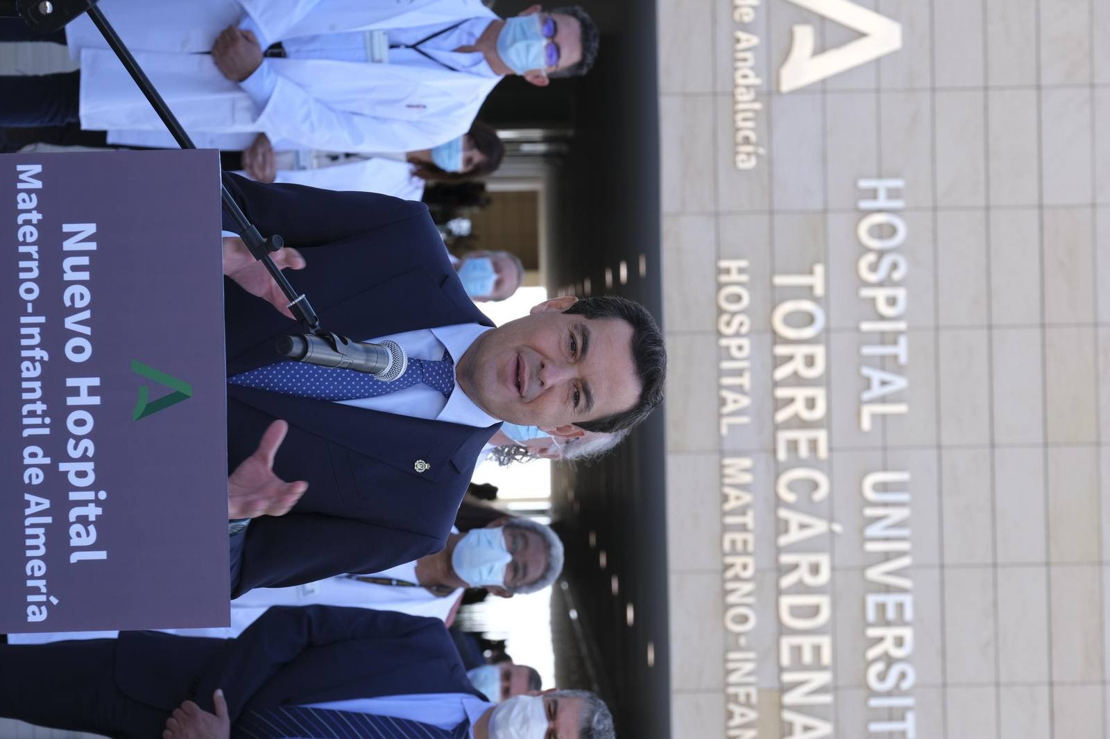 Inauguración del Hospital Materno-Infantil de Almería