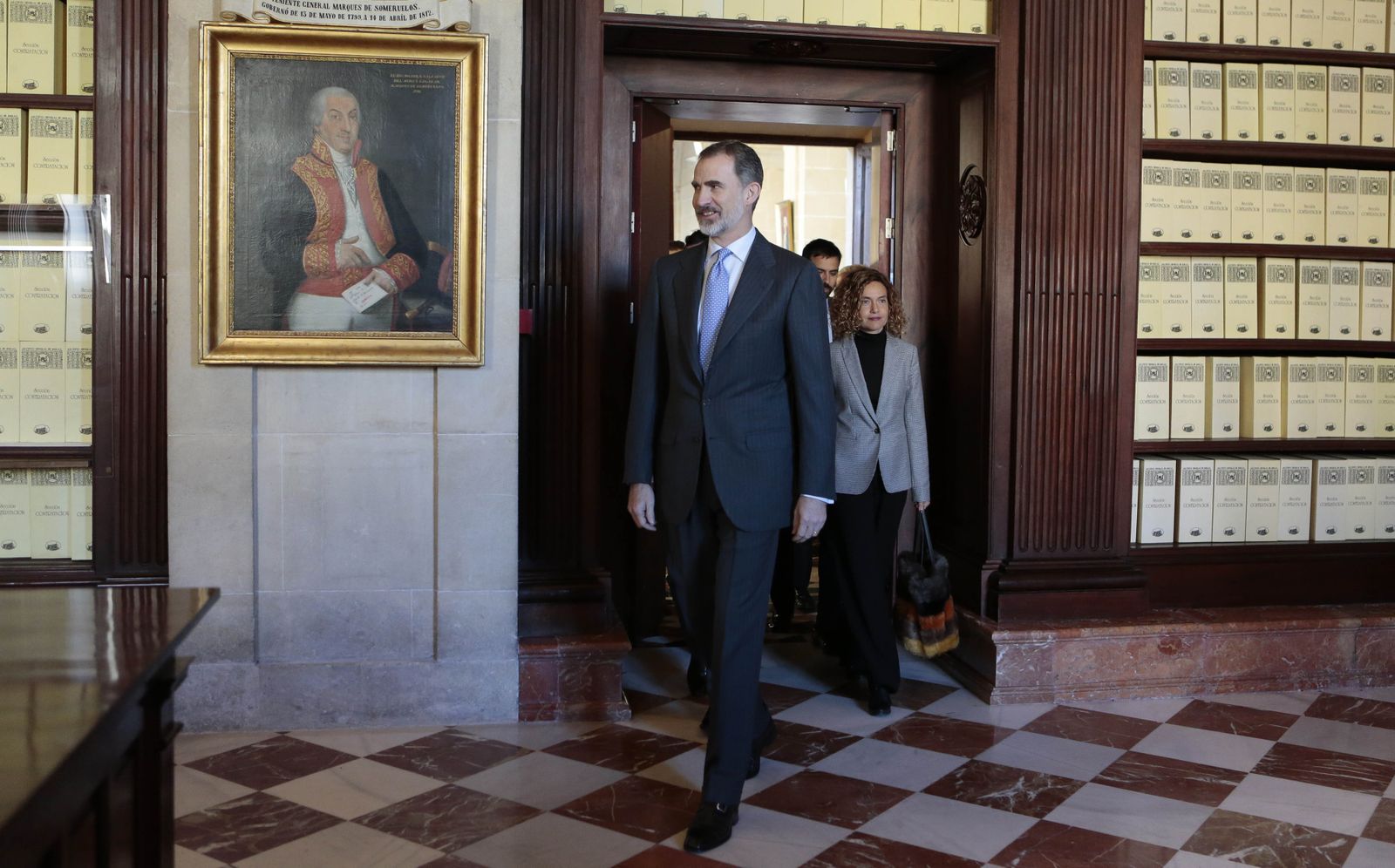 Las imágenes de la visita del Rey a Sevilla