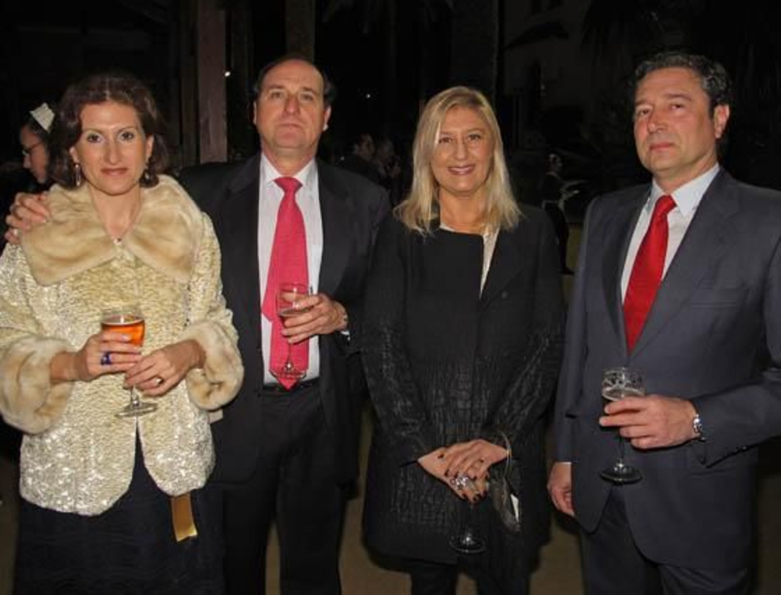 Inés Moreno, Emilio Lázaro, Ángela Pallarés y Ángel Ruiz.

Foto: Victoria Ramírez
