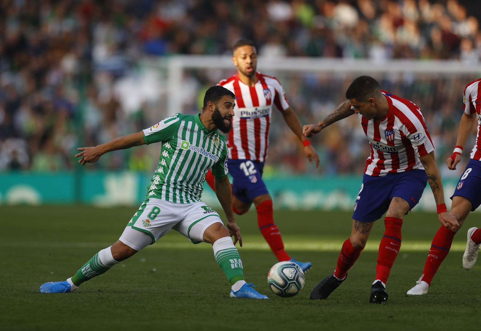 Las imágenes del Betis-atlético de Madrid