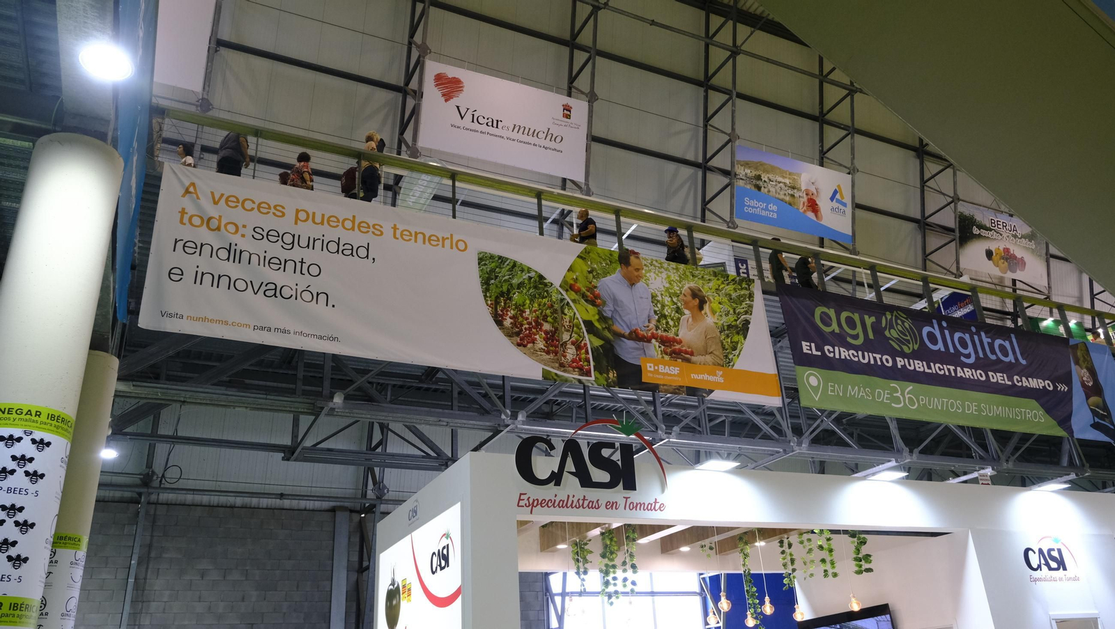 Imágenes del primer día de Infoagro Exhibition en Aguadulce