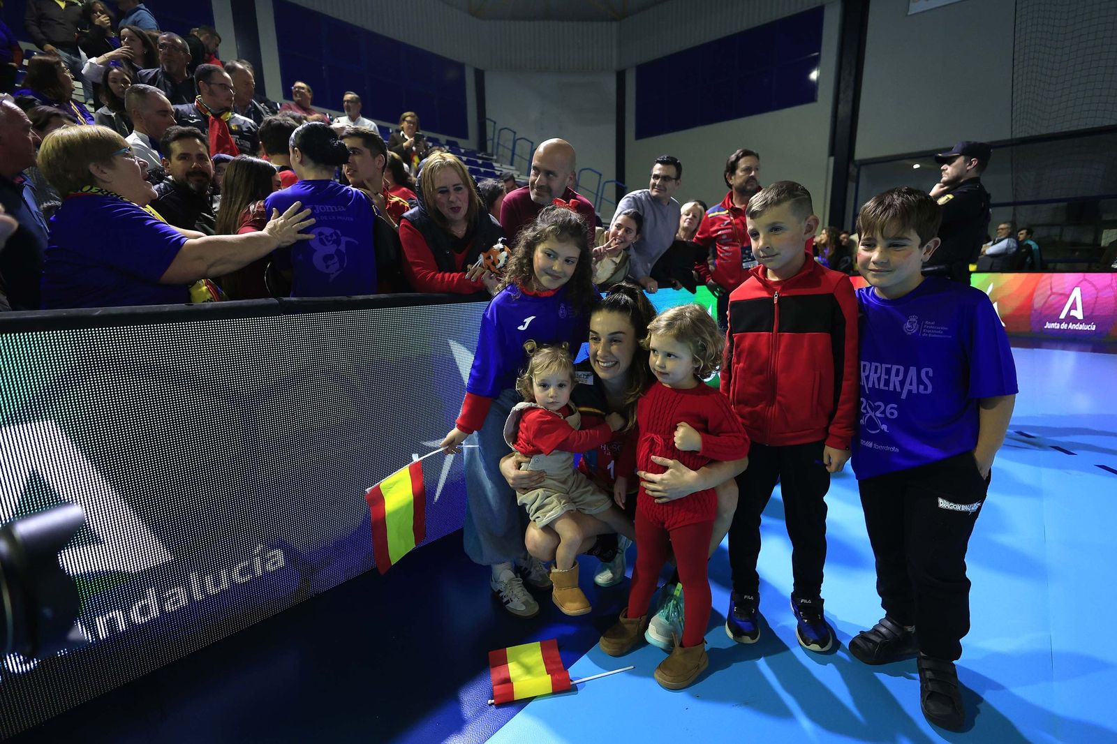 Las fotos del España-Austria del preeuropeo femenino de balonmano, en Algeciras