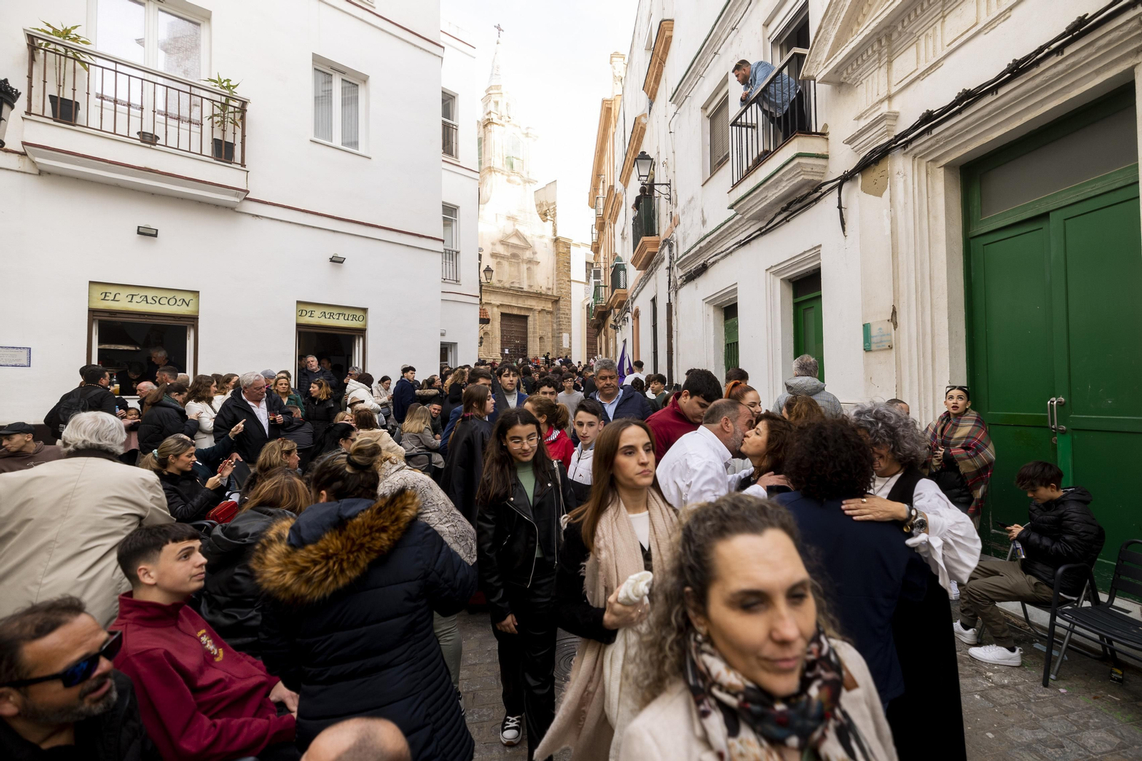 Las imágenes de la cofradía del Nazareno  este Jueves Santo en la Semana Santa de Cádiz de 2024
