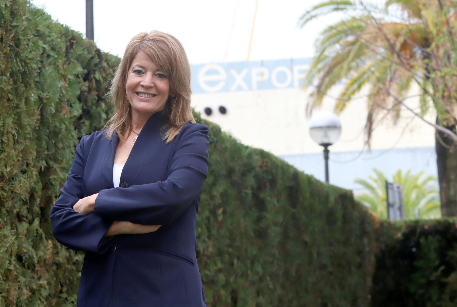 Pilar Miranda ha cumplido dos años al frente de la Autoridad Portuaria de Huelva.