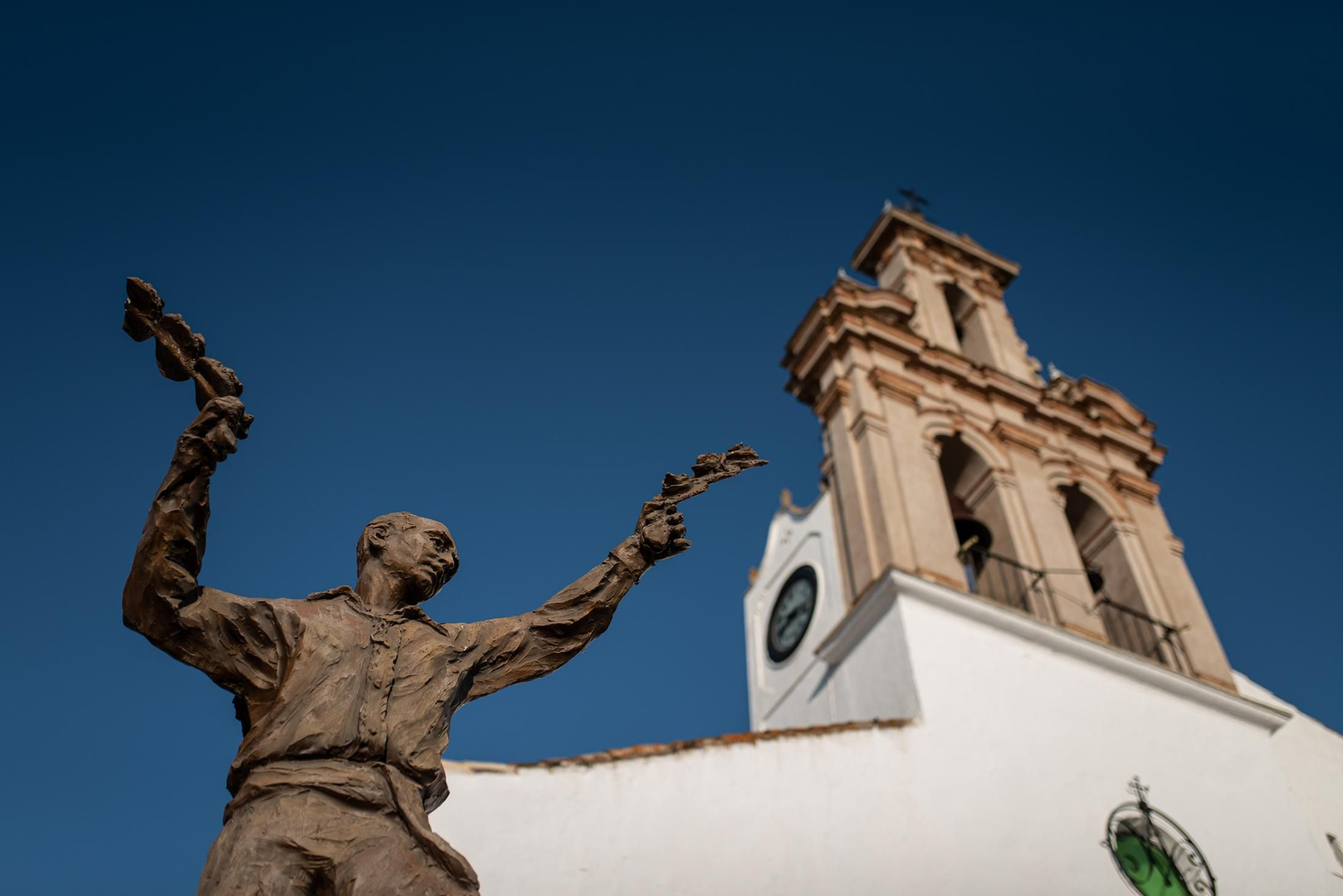Una puesta de sol desde Sanlúcar de Guadiana