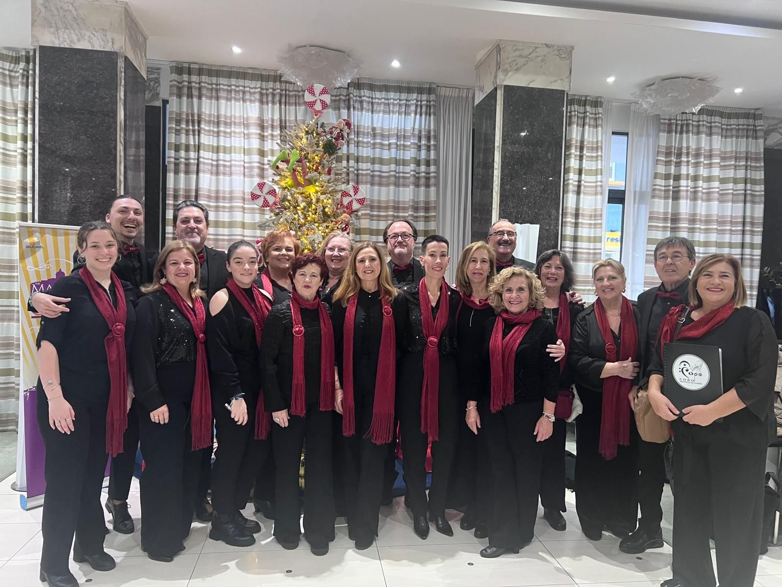 El Coro Provincial de Almería (COPA) en Malta para participar en el Festival Coral Navideño Internacional.