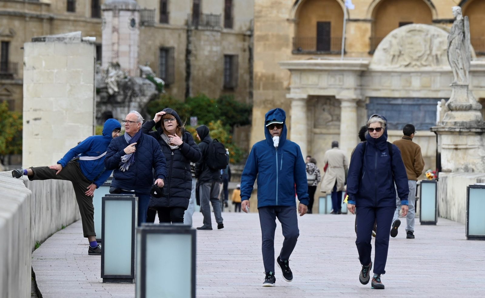 El paso de la borrasca 'Herminia' por Córdoba, en imágenes