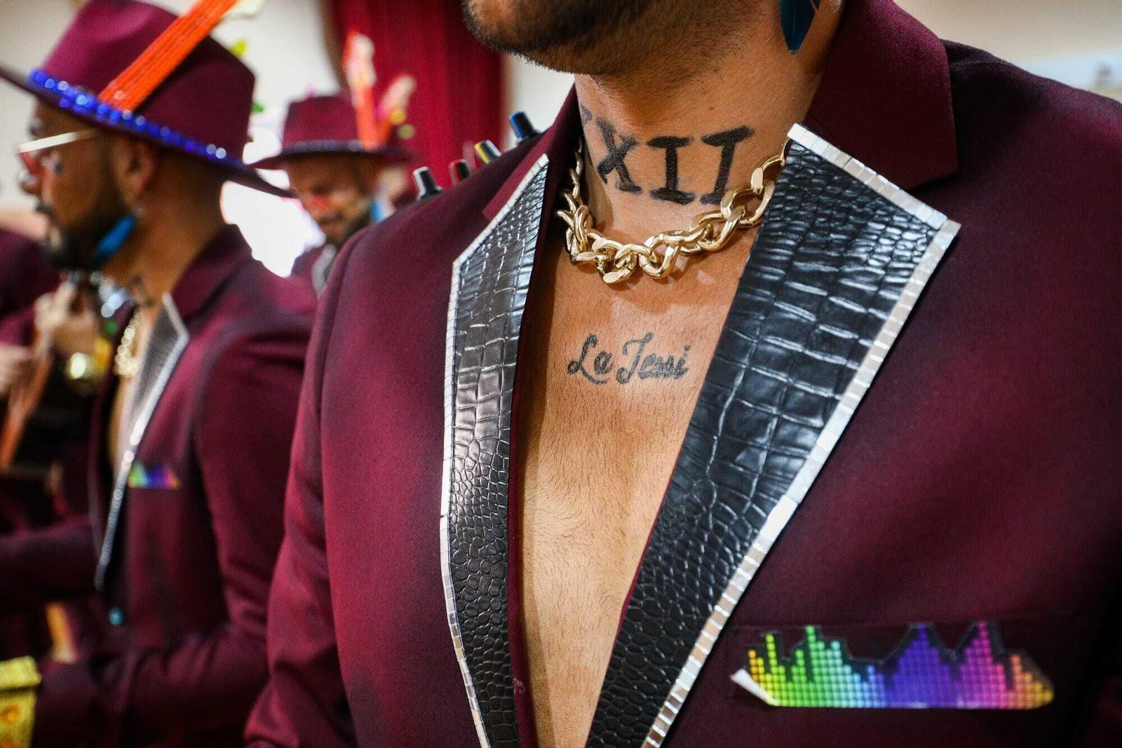 Ambiente en camerinos