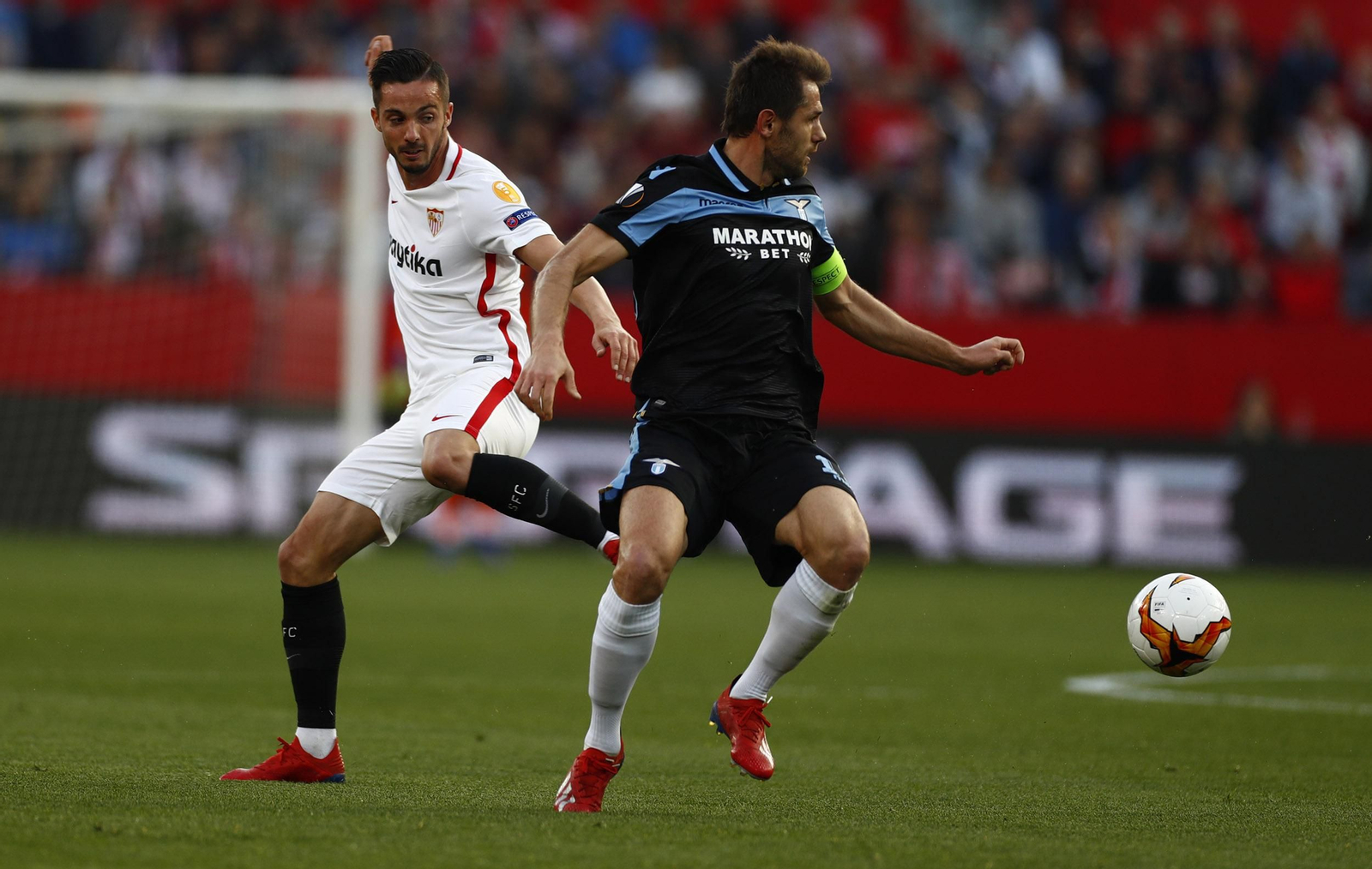 El Sevilla FC-Lazio, en imágenes