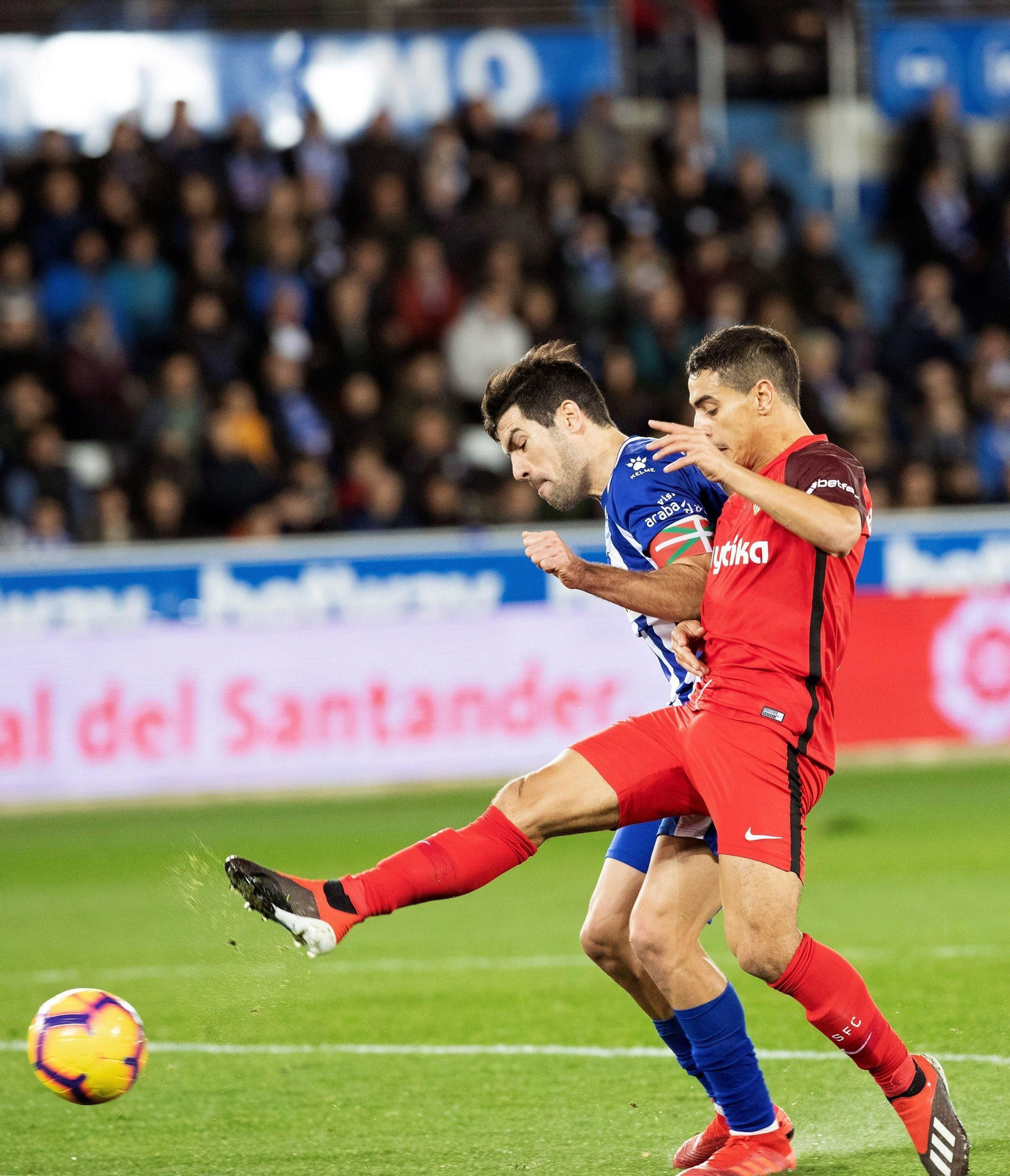 Las imágenes del Alavés-Sevilla