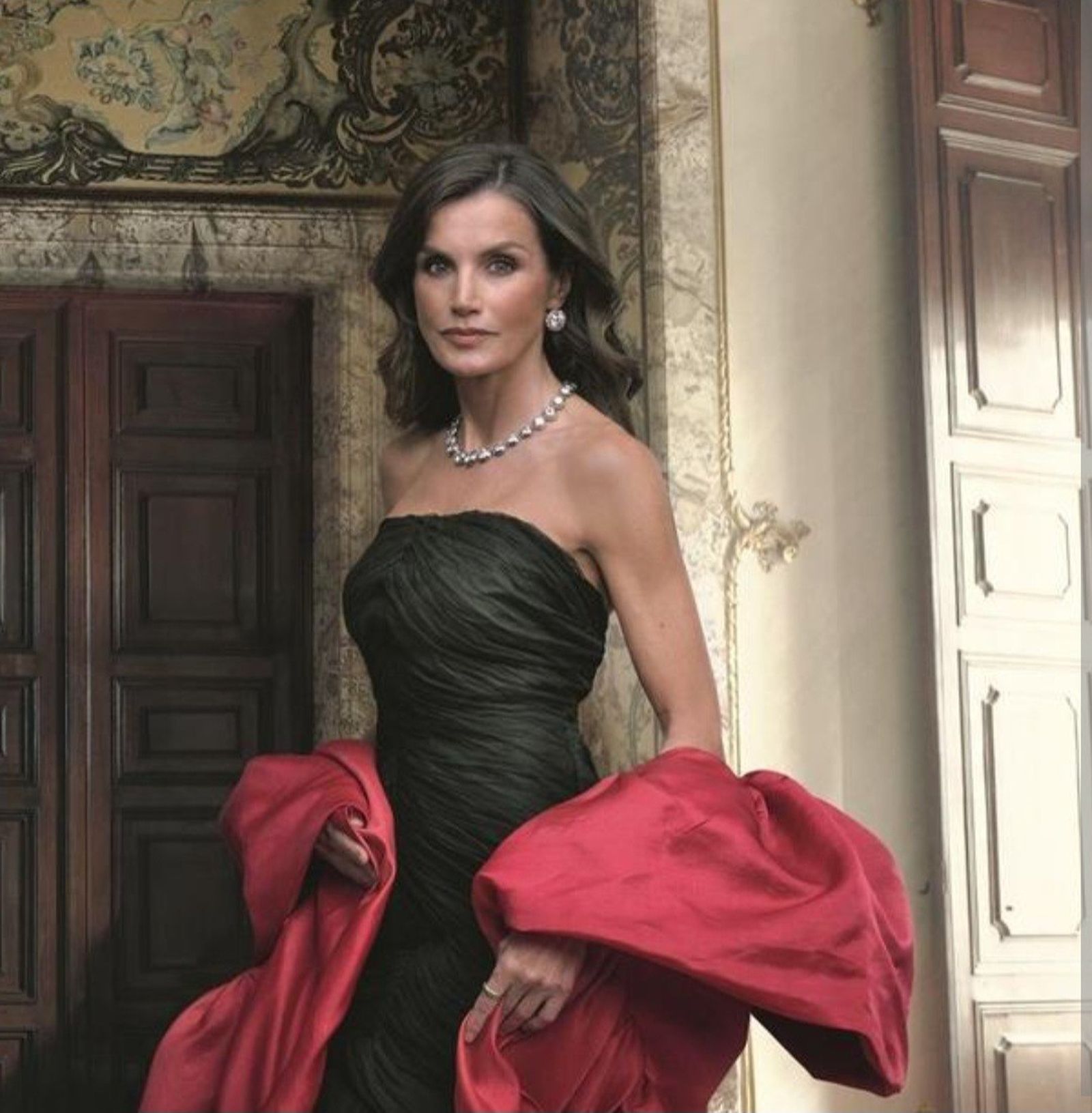 La reina Letizia en el retrato captado por Annie Leibovitz