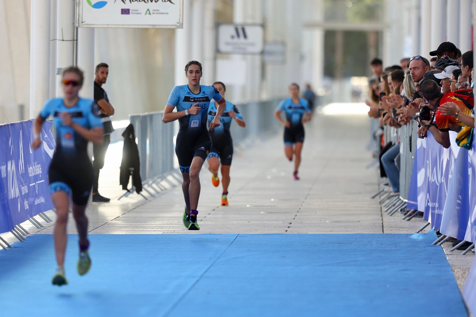 Las imágenes del Test Event de triatlón en Málaga