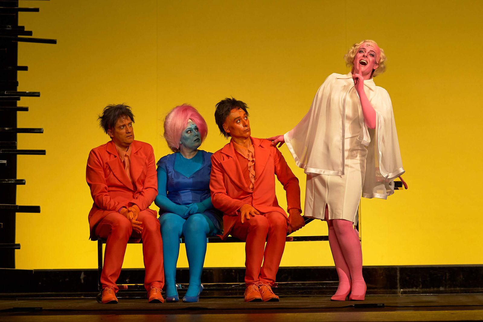 Luces y colores de este brillante espectáculo.