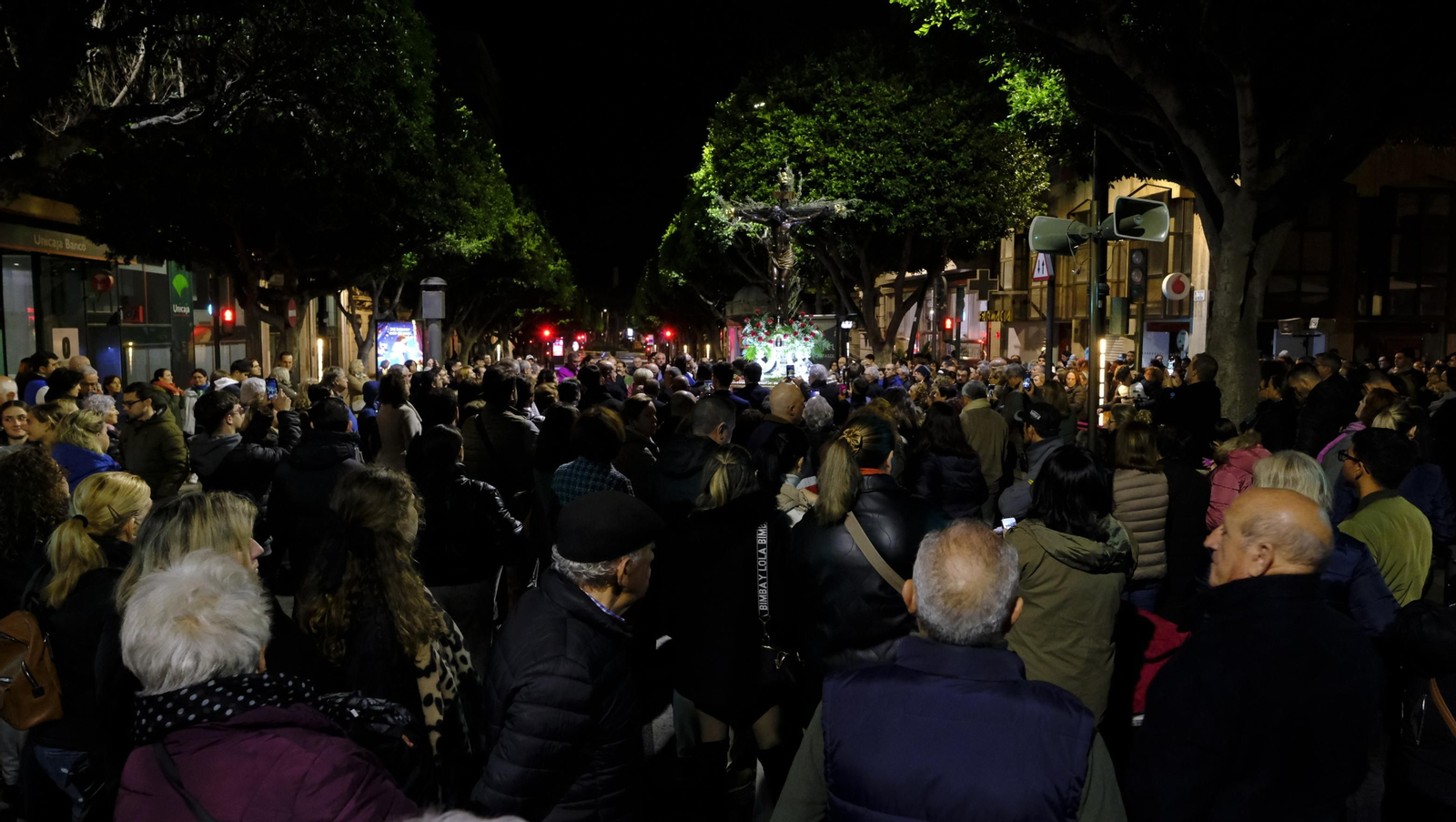 Las imágenes del Vía Crucis del Cristo de la Escucha