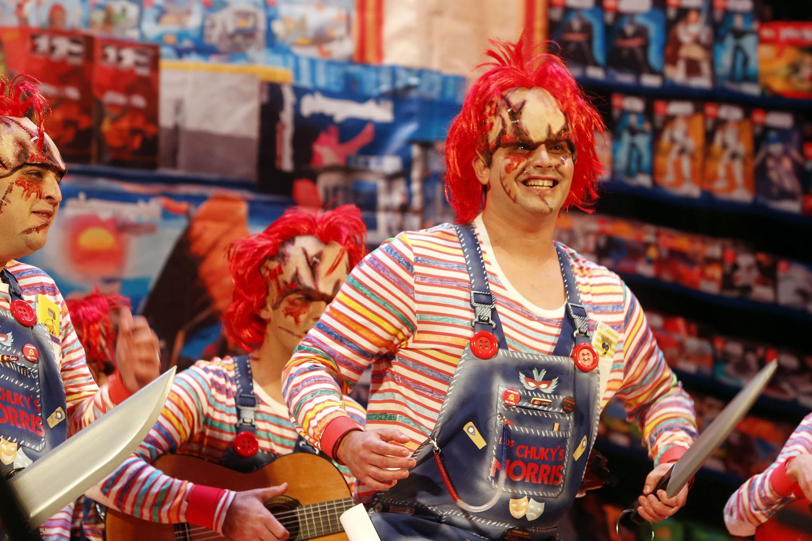 Las imágenes de la octava función clasificatoria