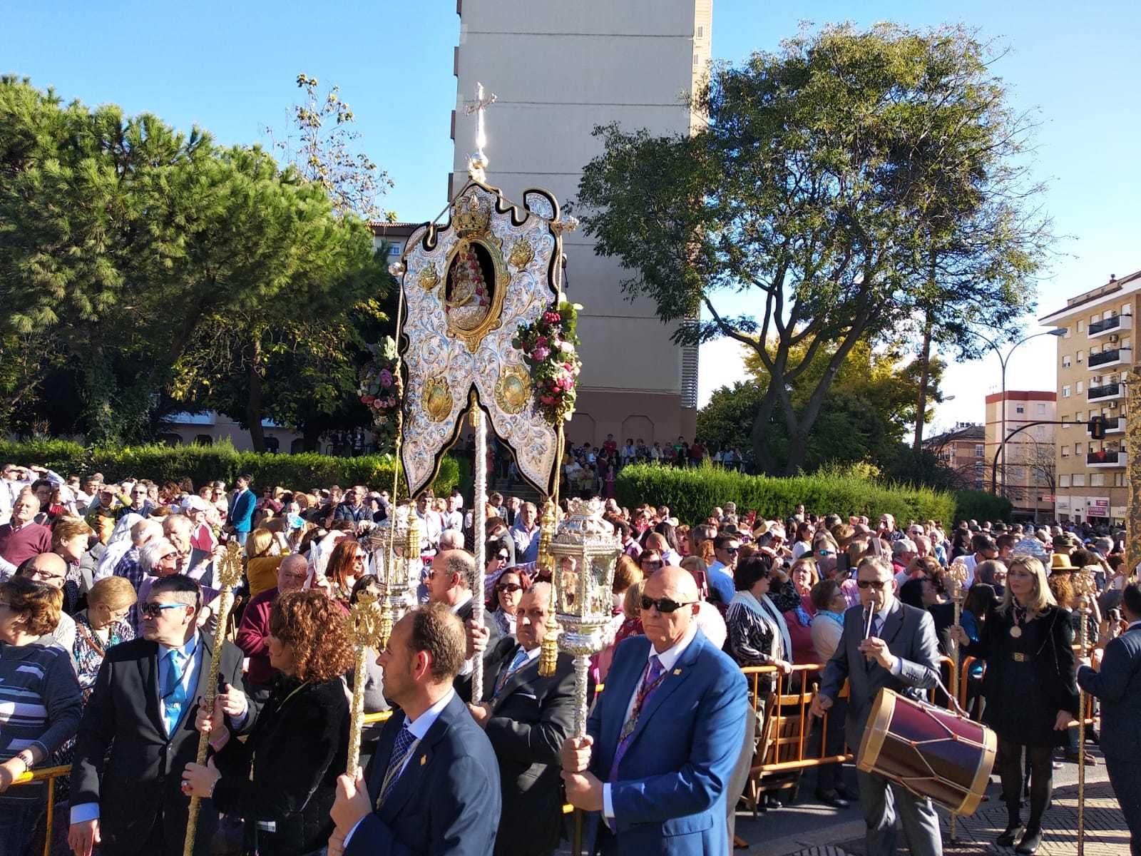 El acto central del Encuentro de Hermandades Rocieras, en imágenes