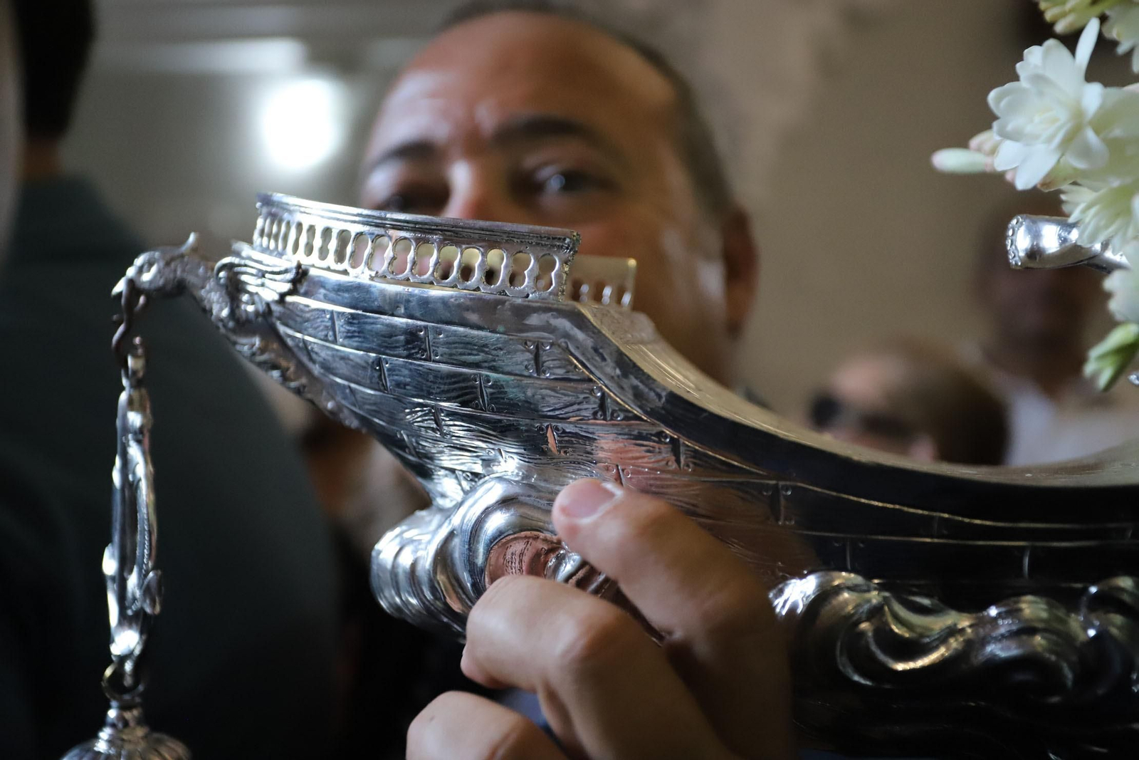 Traslado popular de la Virgen de la Cinta a su Santuario