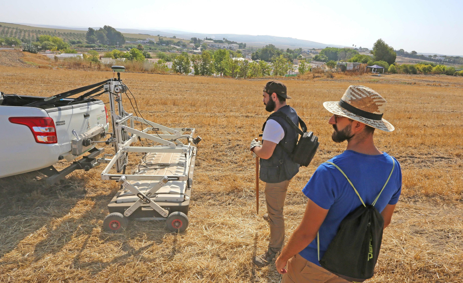Imágenes de los trabajos de la UCA en Asta Regia