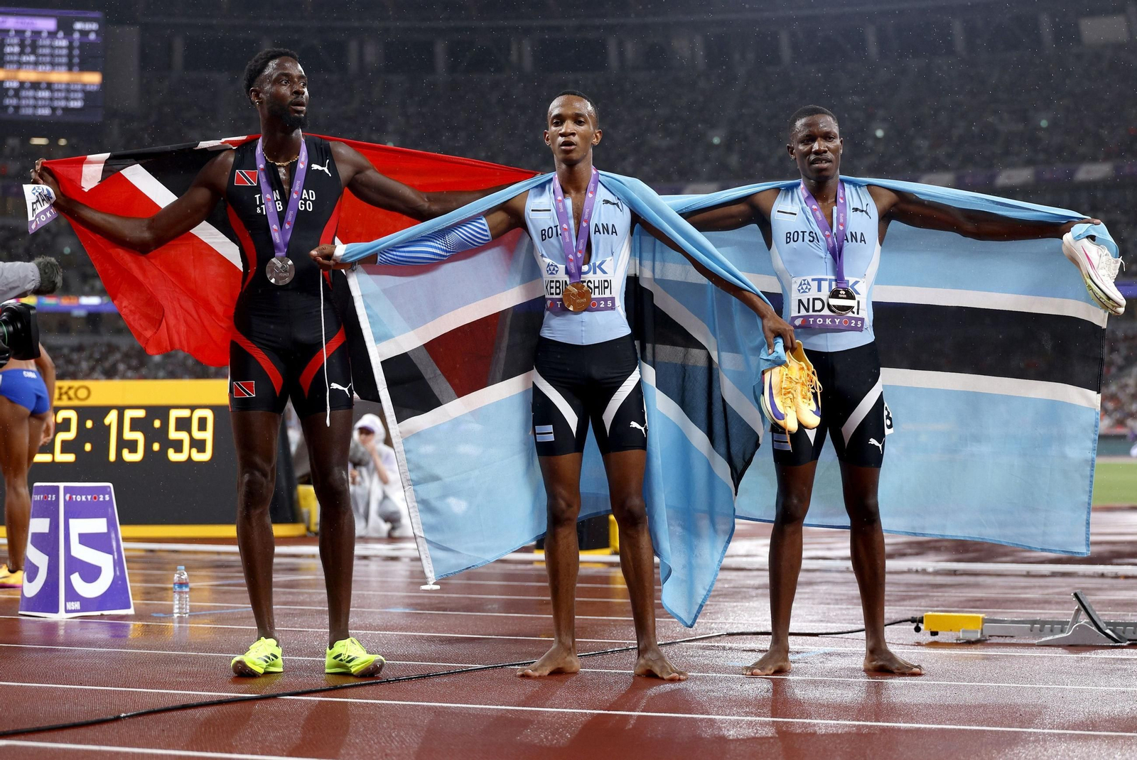 Las fotos del prometedor triunfo de Attaoui y del resto de la jornada del Mundial de Atletismo