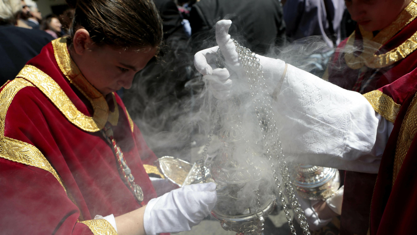 Las imágenes de la Hermandad de San Esteban