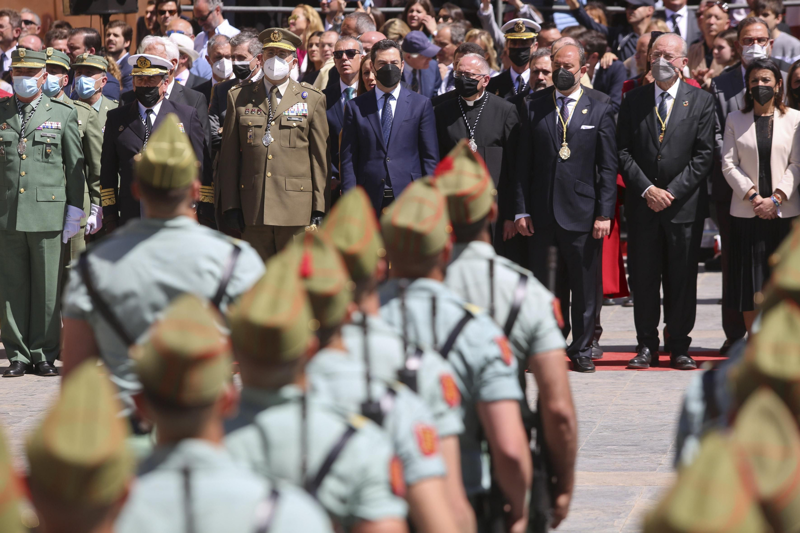 Las fotos de la Legión, en el Jueves Santo de Málaga