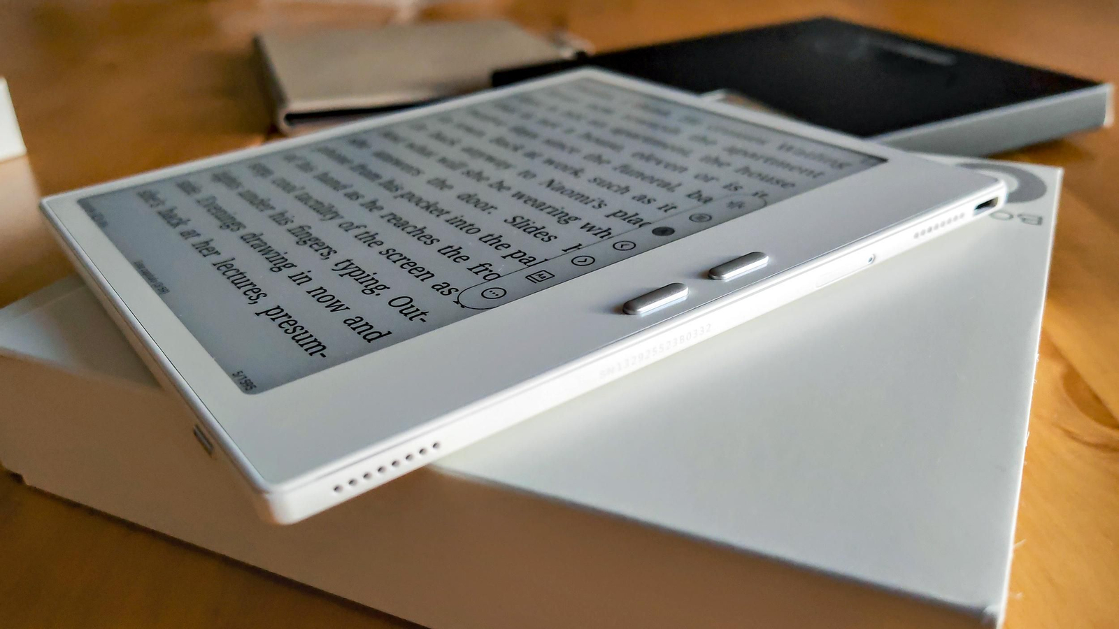 E-reader Boox Go 7, imágenes del análisis