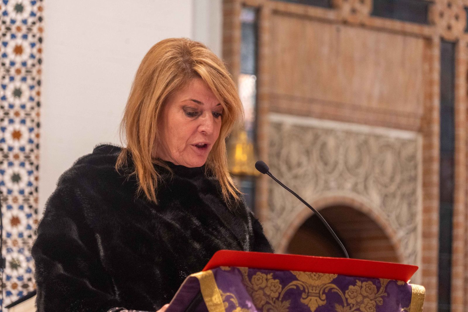 Fotografías de la entrega de distinciones tras la XXXII Exaltación a la Saeta de Huelva