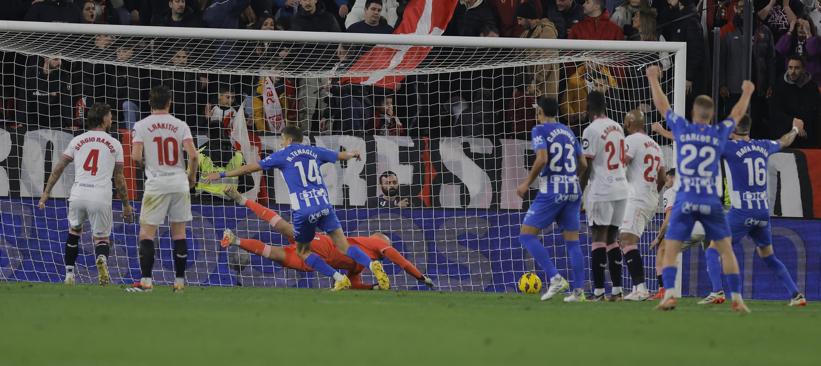 Las fotos del Sevilla Fc-Alavés