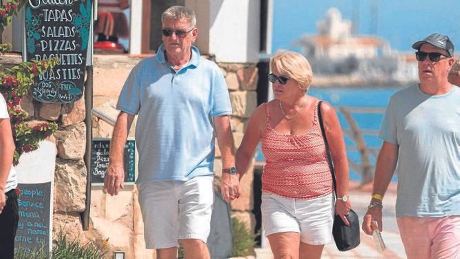 Residentes británicos en la Costa del Sol. Residentes británicos en la Costa del Sol.