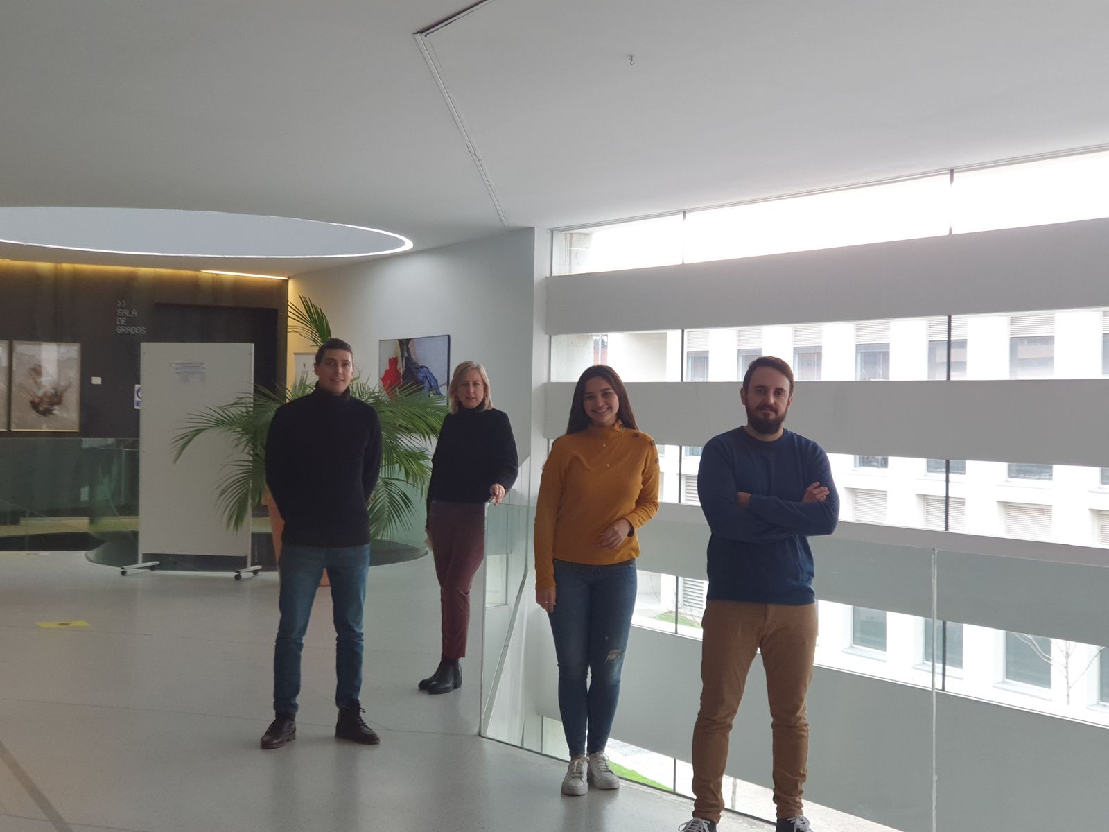 El equipo de investigación de la UGR que ha llevado a cabo este trabajo.