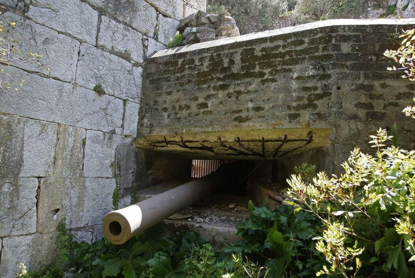Defensas del Norte de Gibraltar.