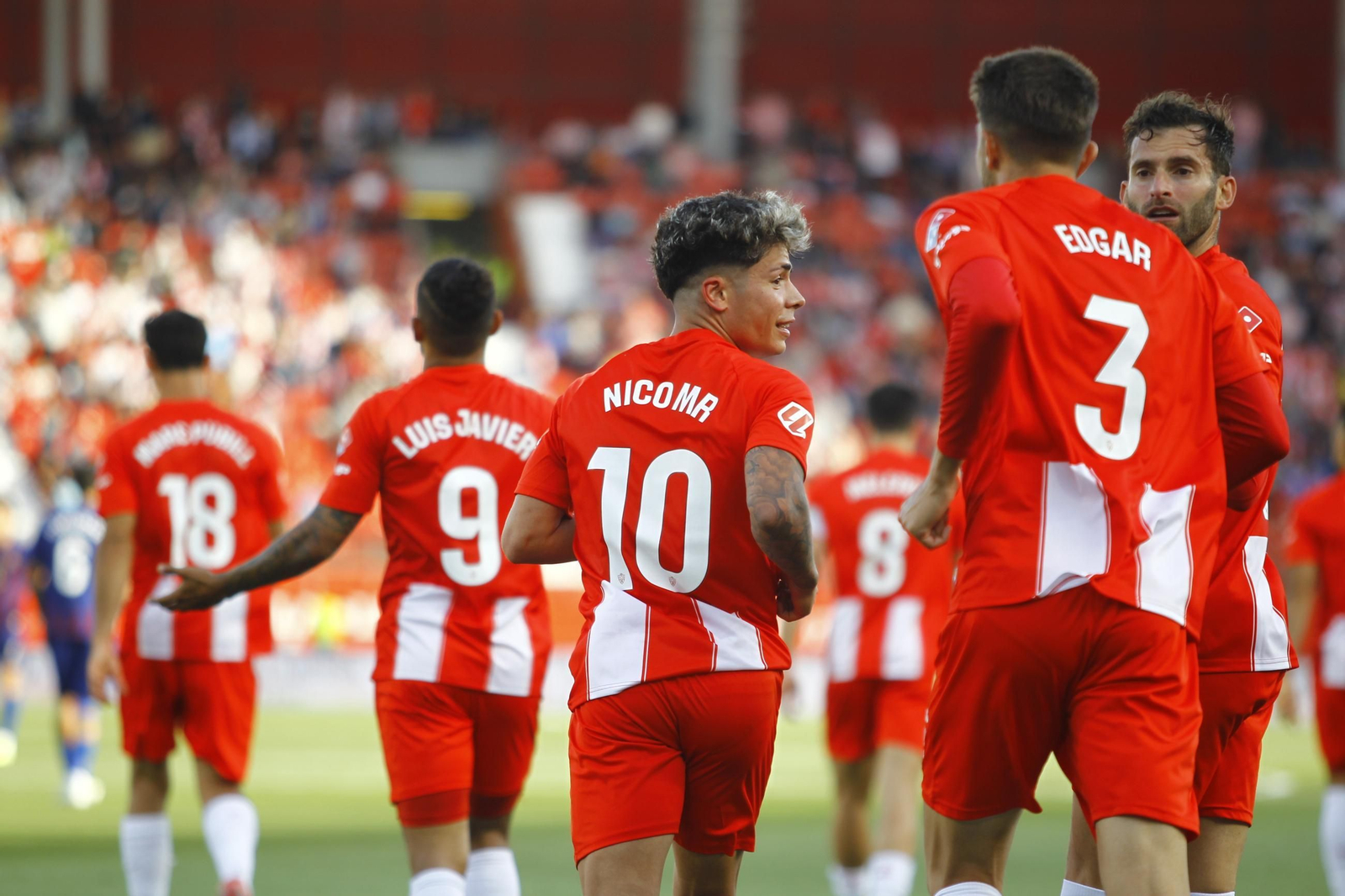 El U.D. Almería-C.D. Eldense, en imágenes