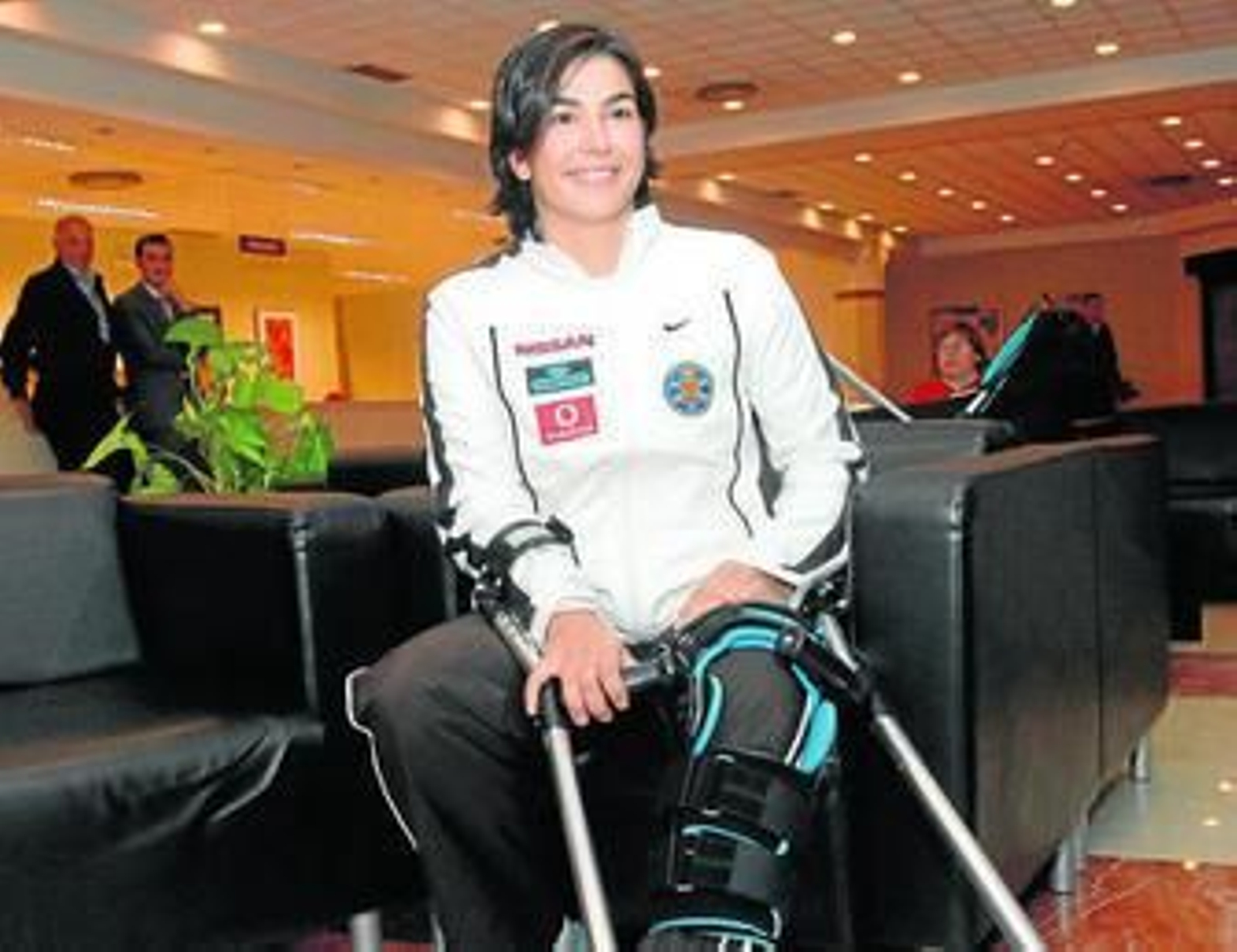 Las rodillas de ellas