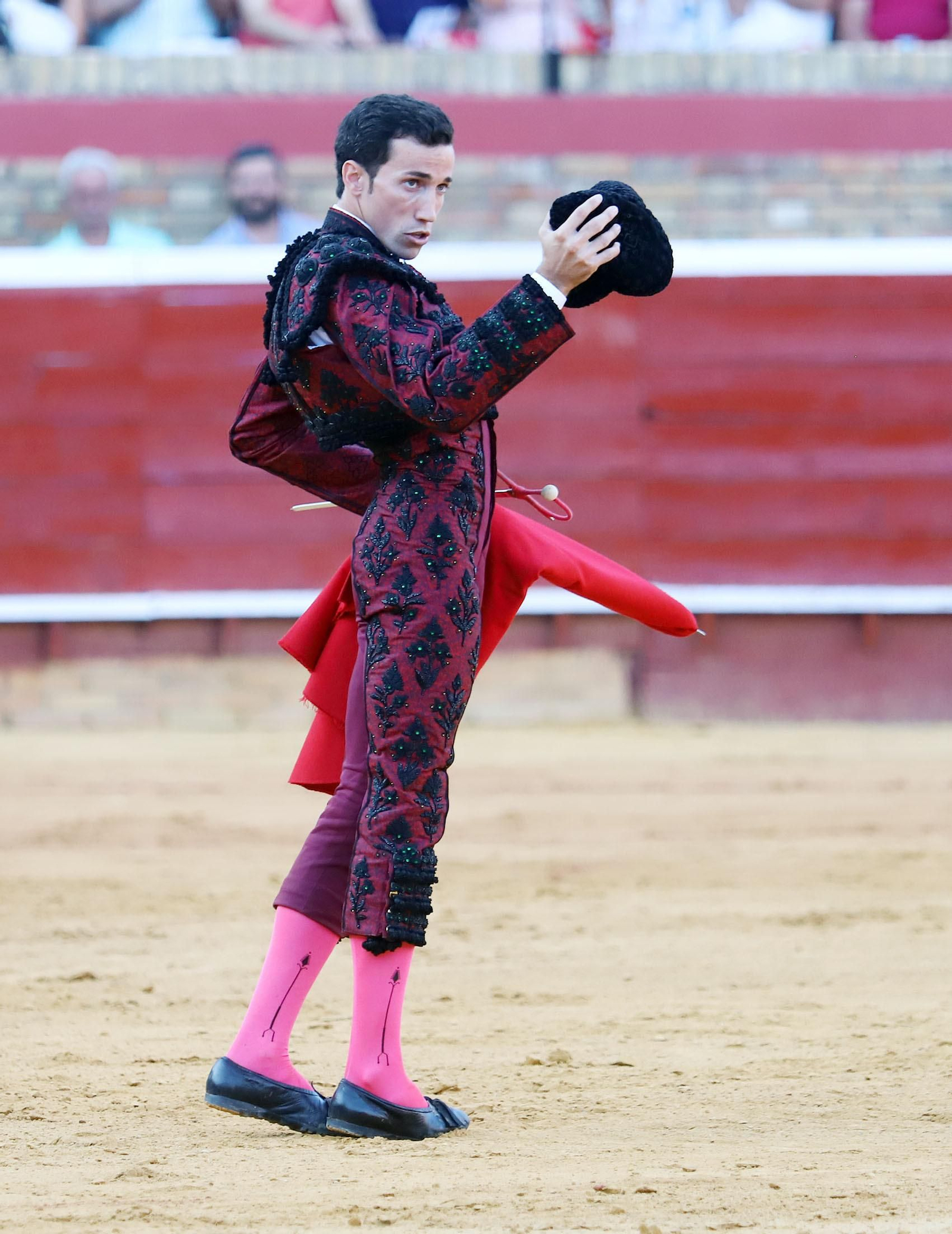Imágenes de Morante de la Puebla, David de Miranda y Pablo Aguado en la Plaza de Toros La Merced