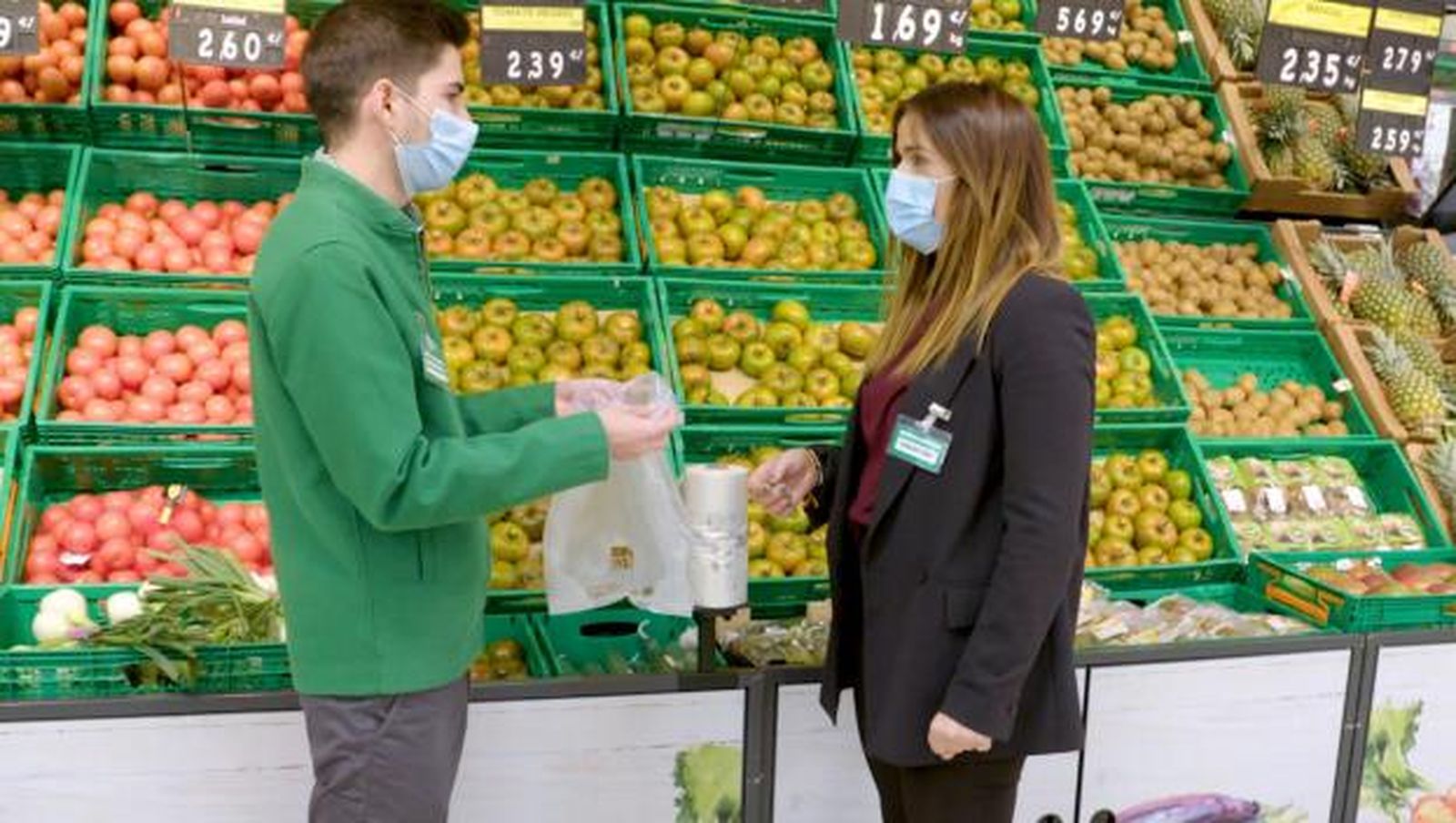 Mercadona elimina las bolsas de plástico de un solo uso