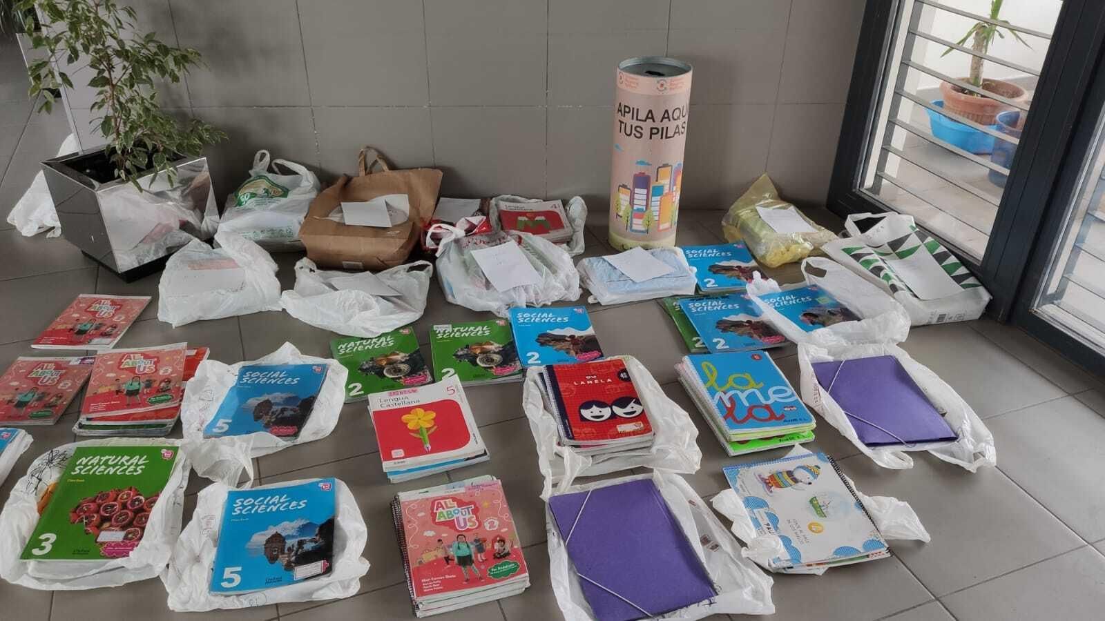 Paquetes de libros preparados