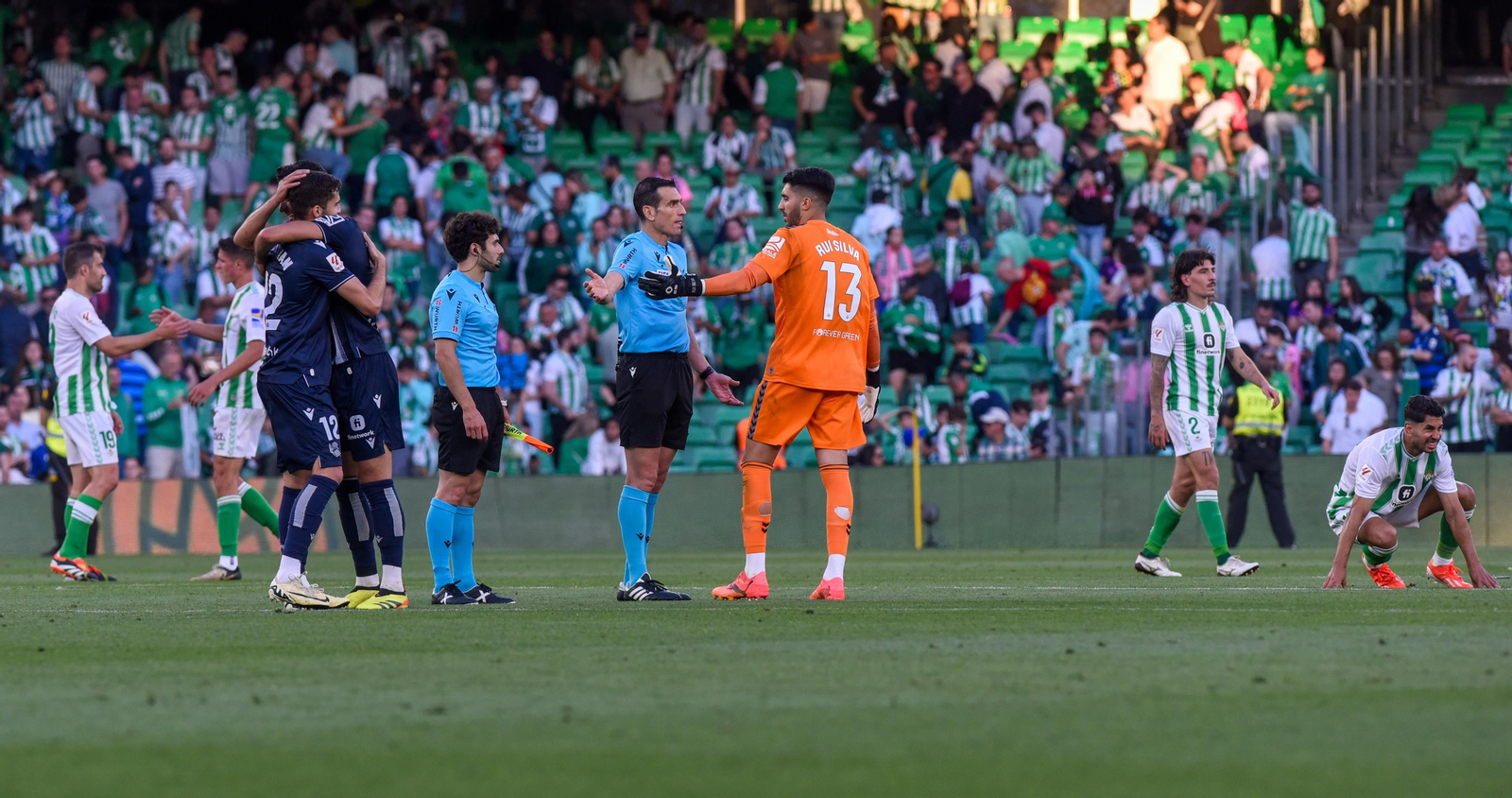 Las imágenes del Real Betis - Real Sociedad