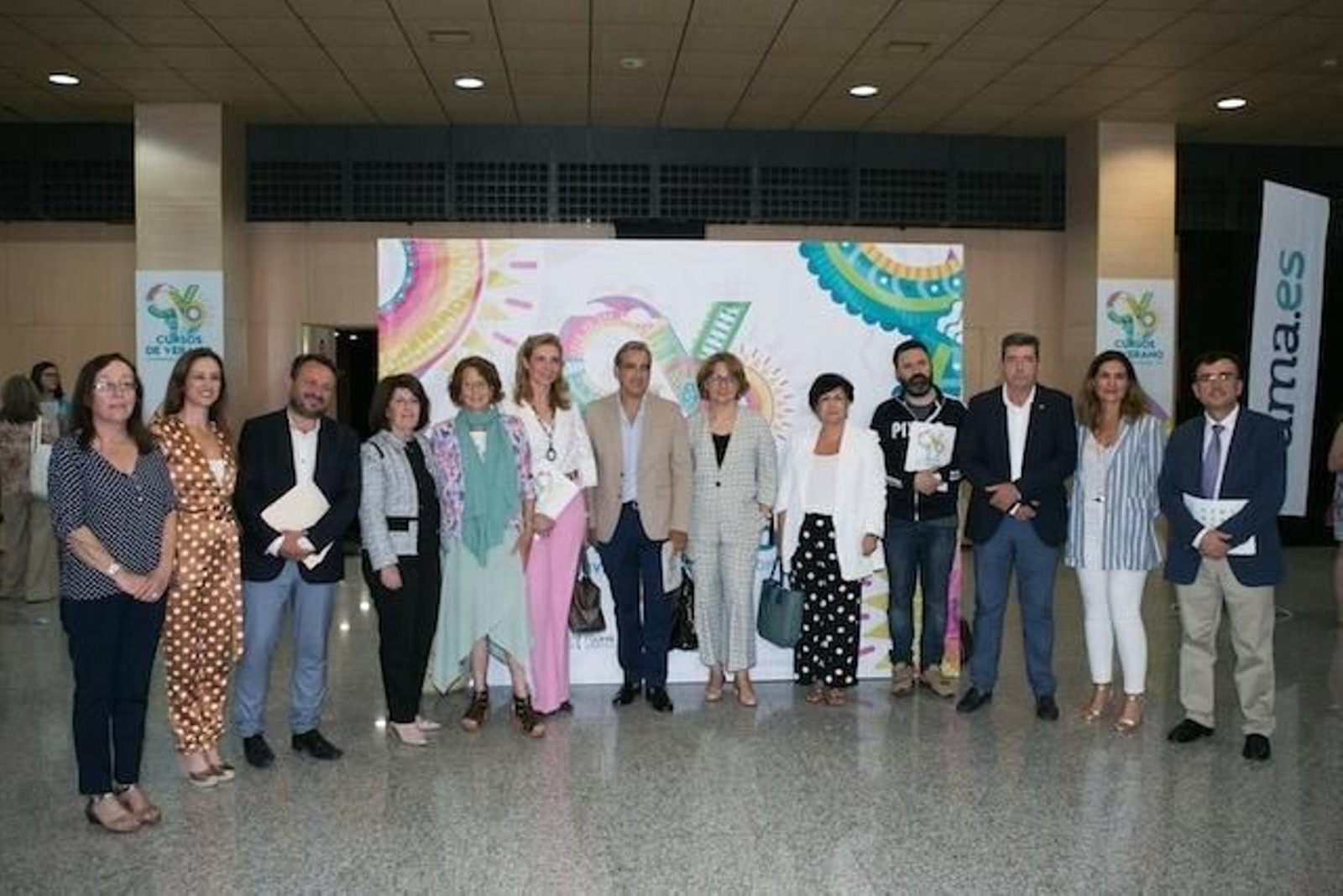 Inauguración de los cursos de verano de la UMA en Marbella.