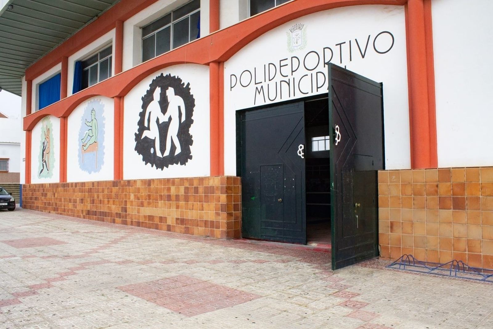 Polideportivo municipal de Bollullos Par del Condado.