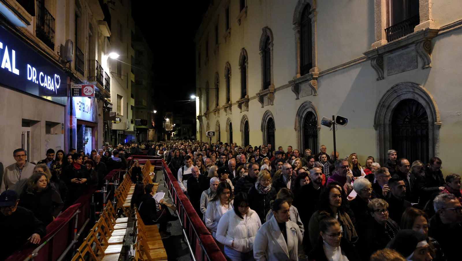 Vía Crucis del Cristo de la Escucha en la Semana Santa de Almería 2025