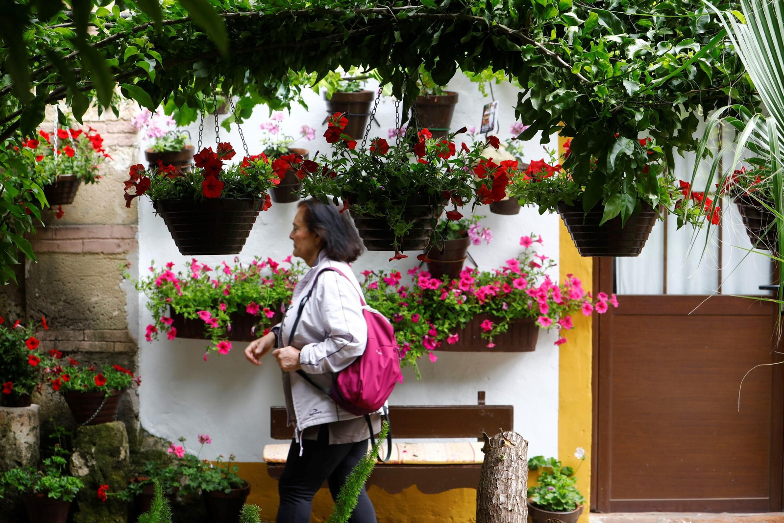 Patio de las Religiosas Jerónimas de Santa Marta y Hermandad de la Misericordia.