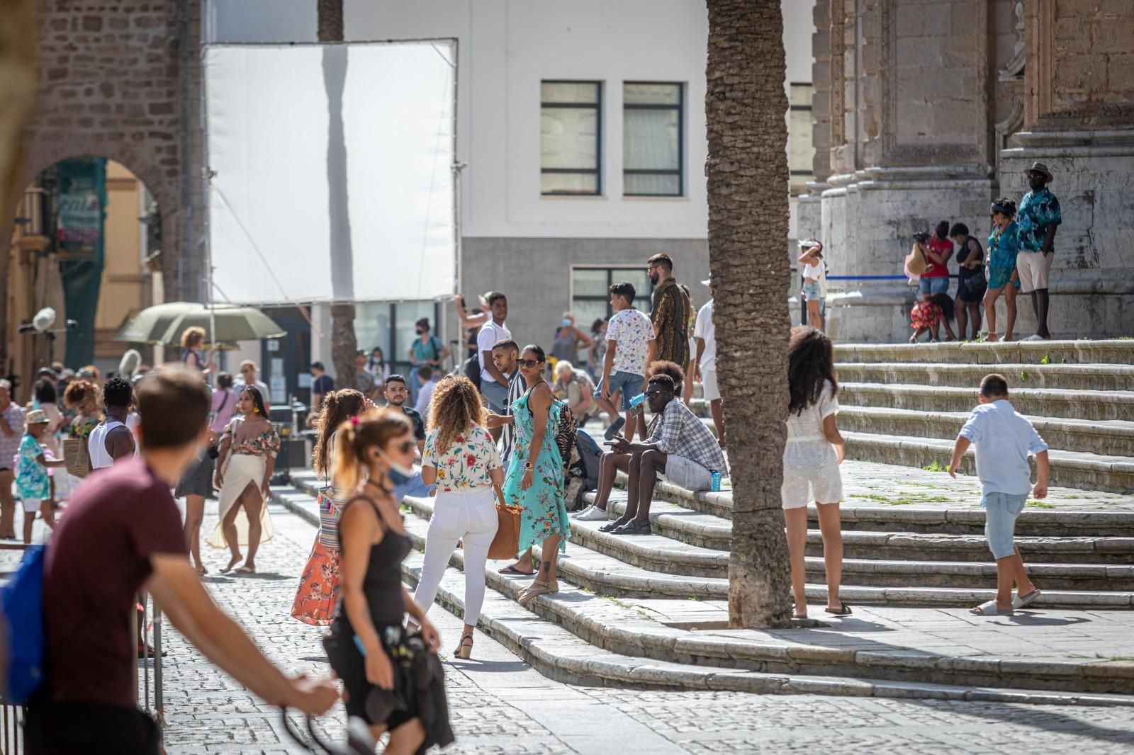 Imágenes: Cádiz, como La Habana  en una nueva película