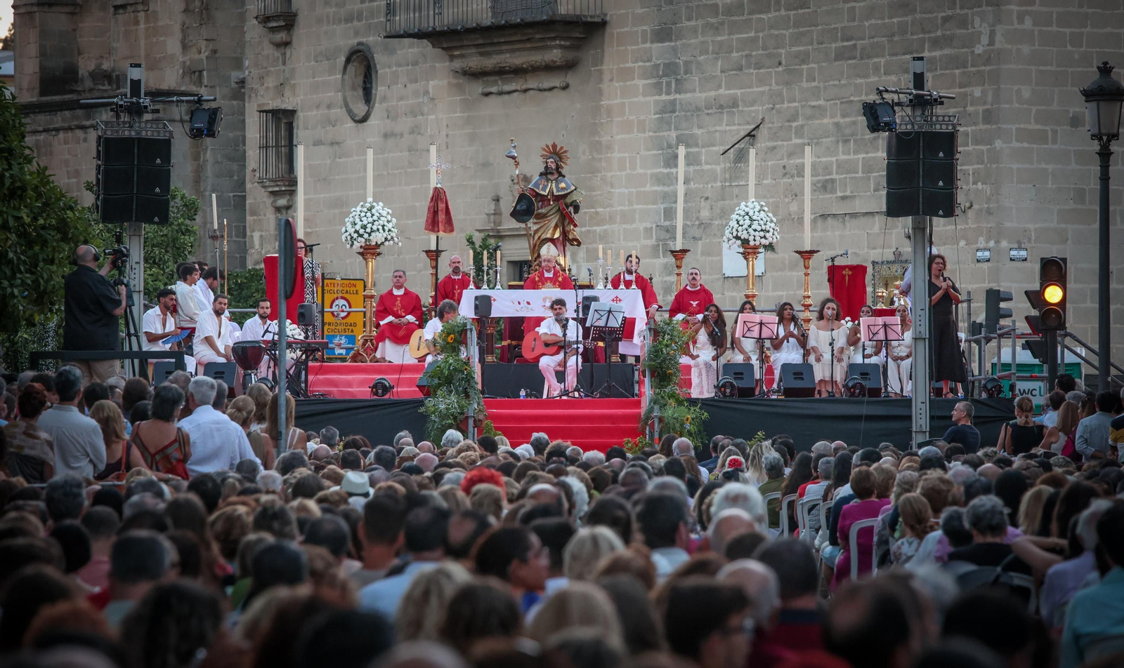 Misa flamenca en el barrio de Santiago de Jerez
